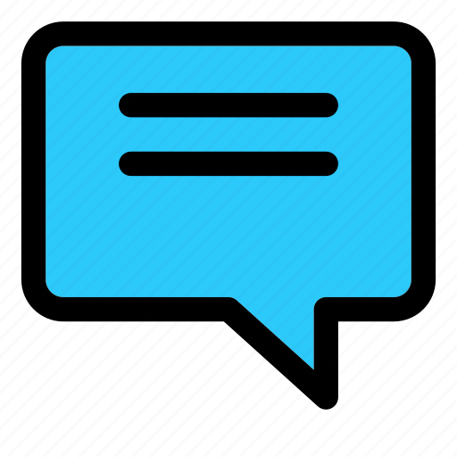 Bubble, comment, user interface, ui, chat icon - Download on Iconfinder