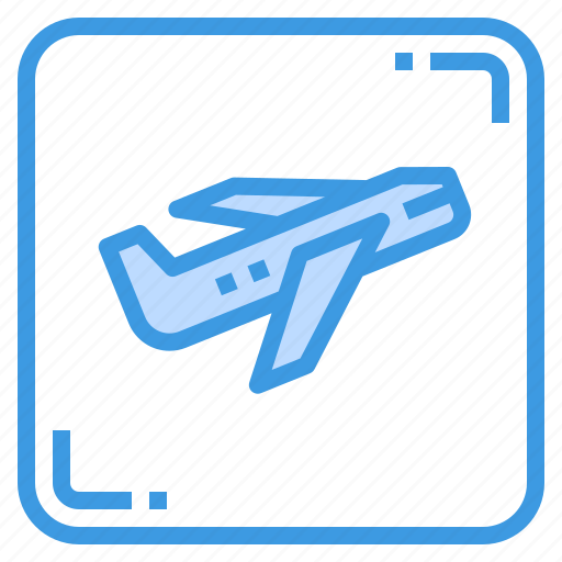Airplane, plane, aeroplane, flight, transport icon - Download on Iconfinder
