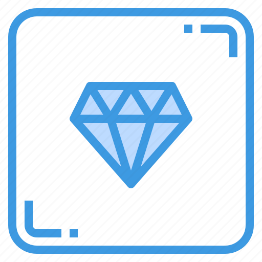 Diamond, premium, luxury, jewel, button icon - Download on Iconfinder