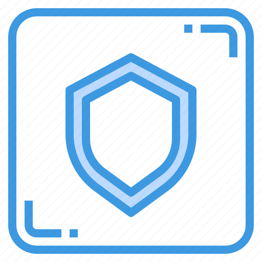 Shield, safe, protect, security, button icon - Download on Iconfinder