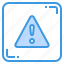 warning, sign, alert, danger, triangle, user, interface 