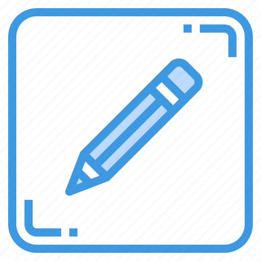 Writing, pencil, edit, user, interface icon - Download on Iconfinder
