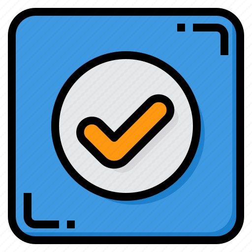 Check, success, user, interface, checked, tick icon - Download on Iconfinder