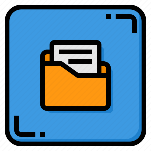 Folder, document, files, and, user, interface, button icon - Download on Iconfinder