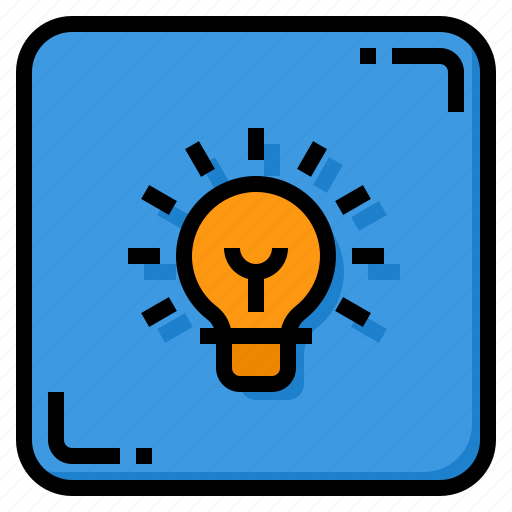 Light, bulb, lightbulb, idea, button icon - Download on Iconfinder