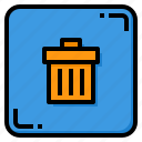 trash, recycle, bin, delete, user, interface, remove