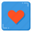 heart, love, romance, user, interface, button 