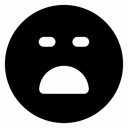 Sad emoji, emotag, emoticon, face expression, emotion icon - Download on Iconfinder
