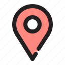 location pin, marker, location, navigation, place, ui, ux
