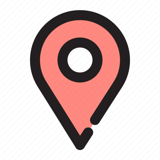 Location pin, marker, location, navigation, place, ui, ux icon - Download on Iconfinder