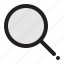 magnifier, search, zoom, ui, ux, sign 