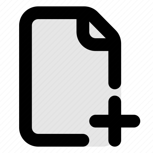 File, add, ou, lc, document, format, extension icon - Download on Iconfinder
