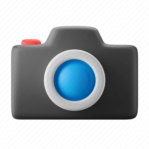 Camera, photography, picture, snapshot, lens 3D illustration - Download on Iconfinder