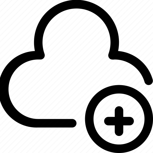 Cloud, add, plus, data, storage icon - Download on Iconfinder