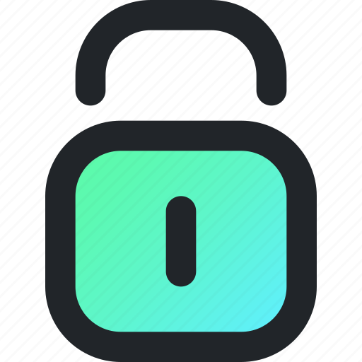 Ui, padlock, lock, protection, protect, access, encryption icon - Download on Iconfinder