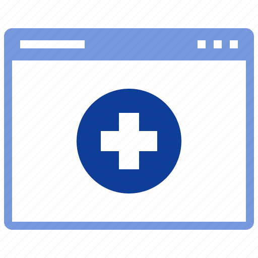 Hospital, online, doctor, website, data, health, ui icon - Download on Iconfinder