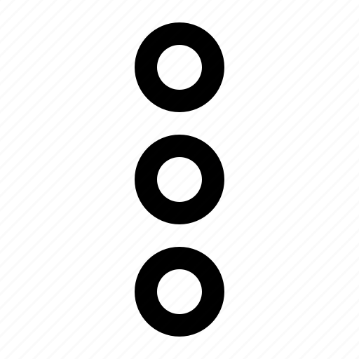 Menu, dot, grid, more, circles, vertical icon - Download on Iconfinder
