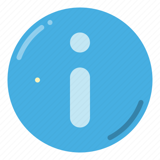 Info, information, about, i button icon - Download on Iconfinder