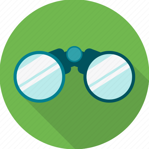 Binocular, binoculars, glass, search, spyglass, telescope, view icon - Download on Iconfinder