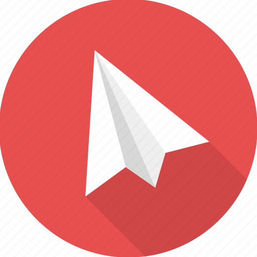 Paper plane, plane, post, send, aircraft, mail, paper icon - Download on Iconfinder