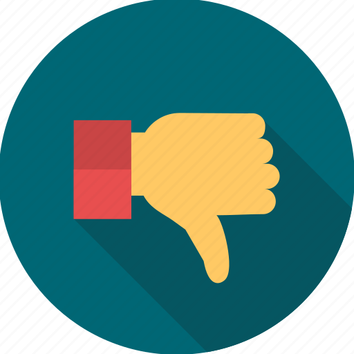 Deny, dislike, no, refuse, thumbs dowm, cancel, thumb icon - Download on Iconfinder