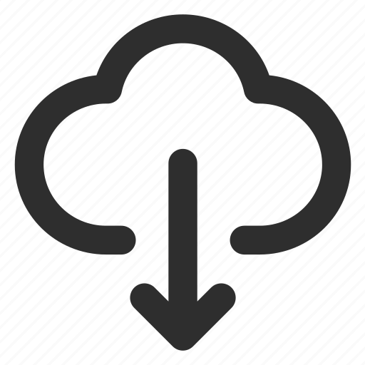 25px, cloud, download, iconspace icon - Download on Iconfinder