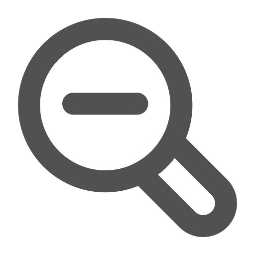 Glass, magnifier, magnifying, minus, search, tool, zoom icon - Free download