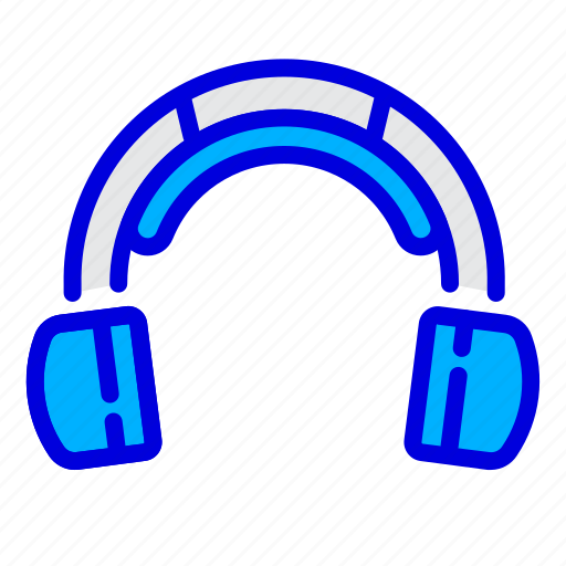 Headphone, earphone, music, audio, play, support, headset icon - Download on Iconfinder