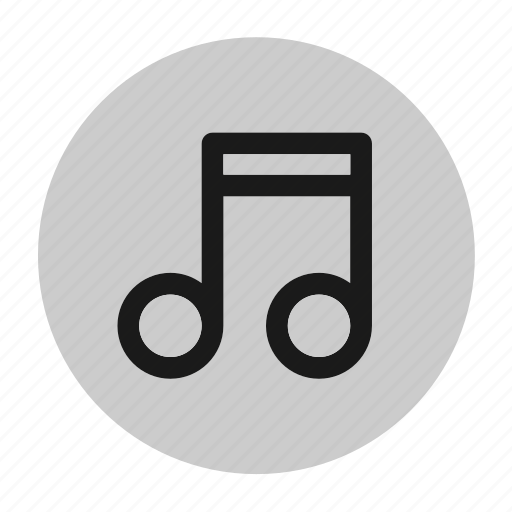 Audio, circle, document, file, music, sound, web icon - Download on Iconfinder