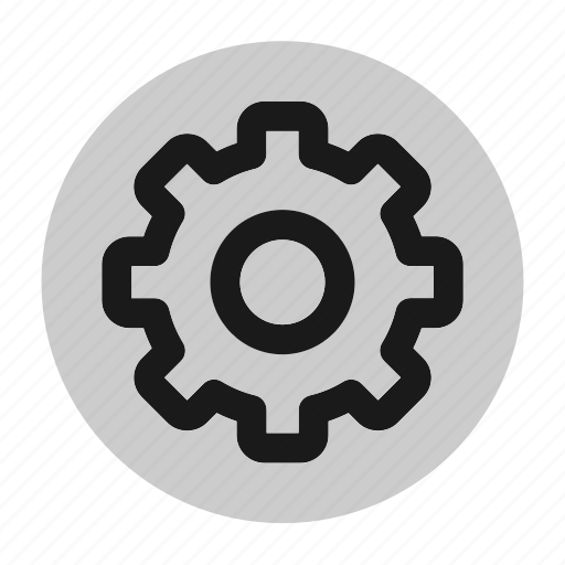 Circle, cog, cogwheel, gear, settings, user interface, web icon - Download on Iconfinder