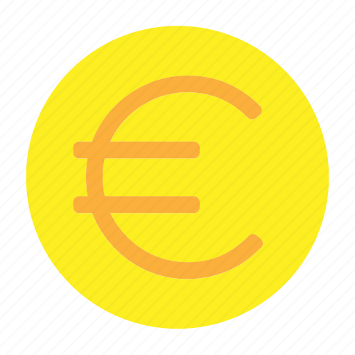 Circle, coin, currency, euro, money, user interface, web icon - Download on Iconfinder