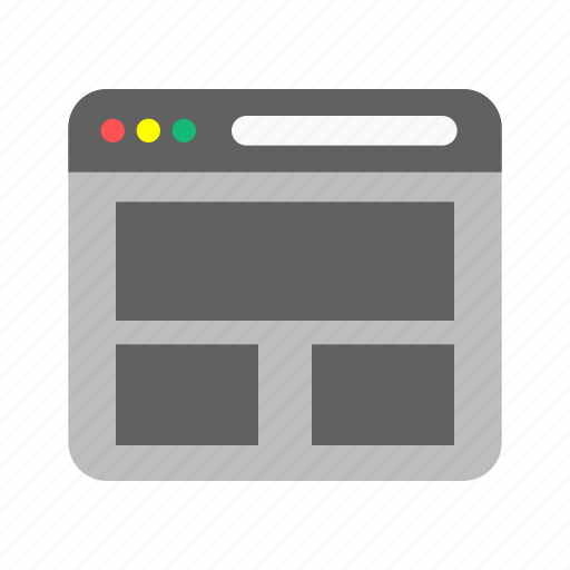 Layout, seo, template, web, website, wireframe icon - Download on Iconfinder