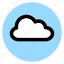 circle, cloud, interface, round, user, weather, web 
