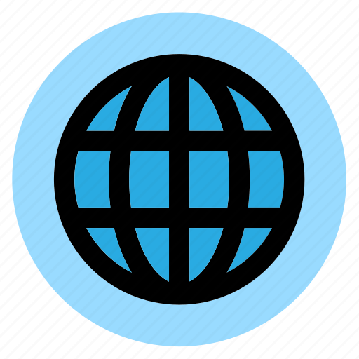 Circle, globe, html, round, user interface, web, world icon - Download on Iconfinder
