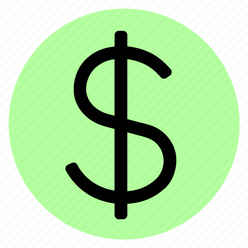 Circle, currency, dollar, money, round, user interface, web icon - Download on Iconfinder