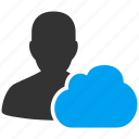 cloud, account, avatar, client, contact, customer, human, manager, member, people, person, profile, user, users