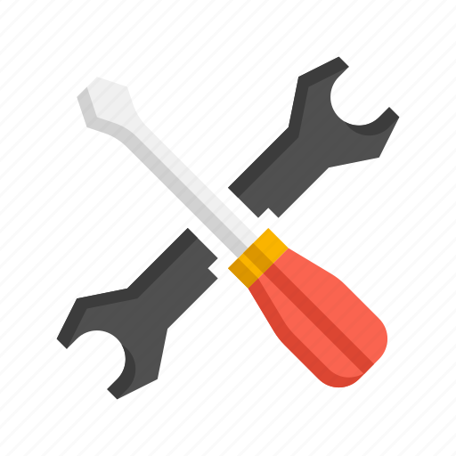 Screwdriver, wrench, repair, tool icon - Download on Iconfinder