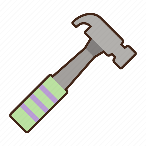 Hammer, tool, construction, building, equipment, work icon - Download on Iconfinder