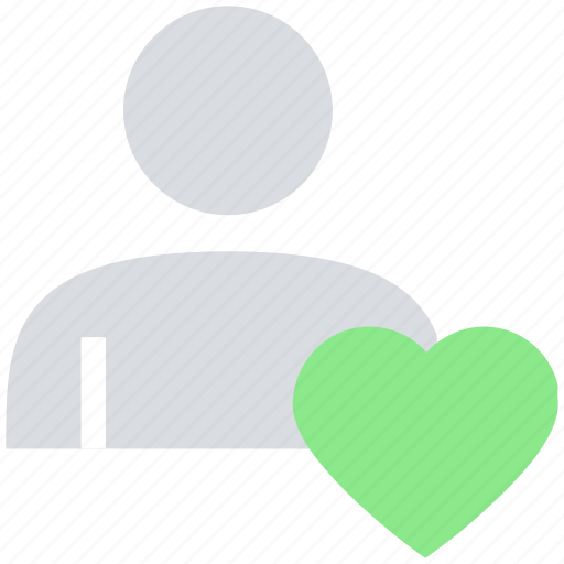 Heart, love, male, people, person, user icon - Download on Iconfinder