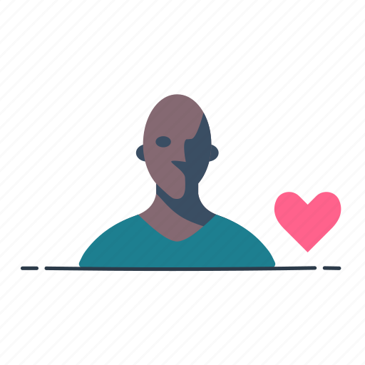 User, man, love, romantic, heart, profile, avatar icon - Download on Iconfinder