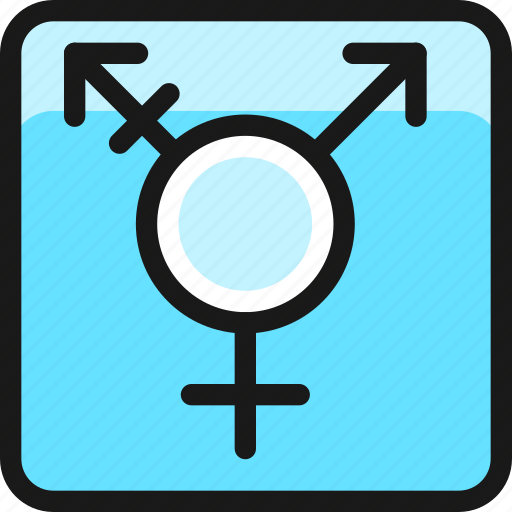 Gender, transgender, box icon - Download on Iconfinder