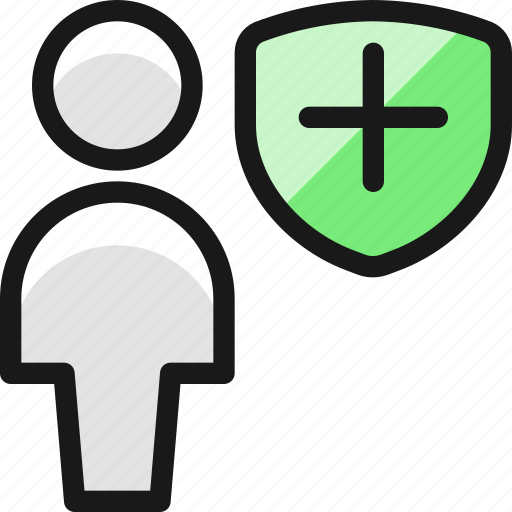 Single, neutral, shield icon - Download on Iconfinder
