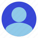 user, circle, person, business, flag, round