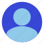 user, circle, person, business, flag, round 