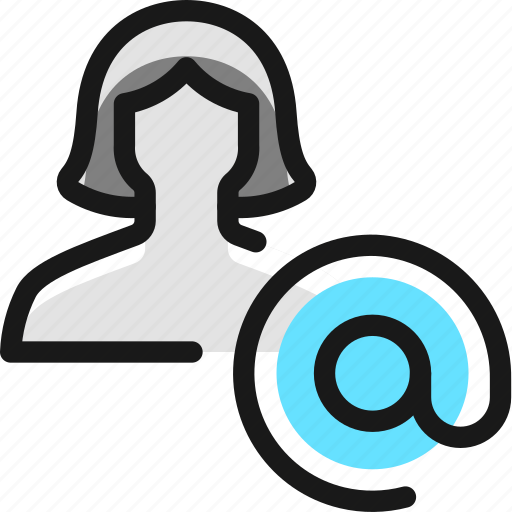 Address, single, woman, actions icon - Download on Iconfinder