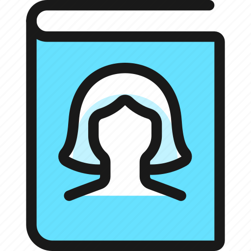 Woman, book, single icon - Download on Iconfinder