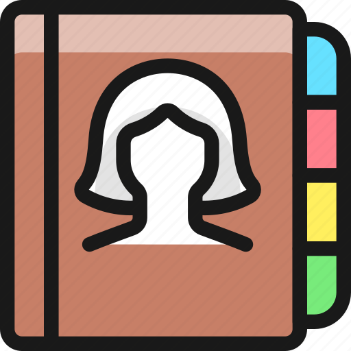 Phone, single, woman, book icon - Download on Iconfinder