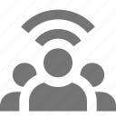 group, wifi, signal, users