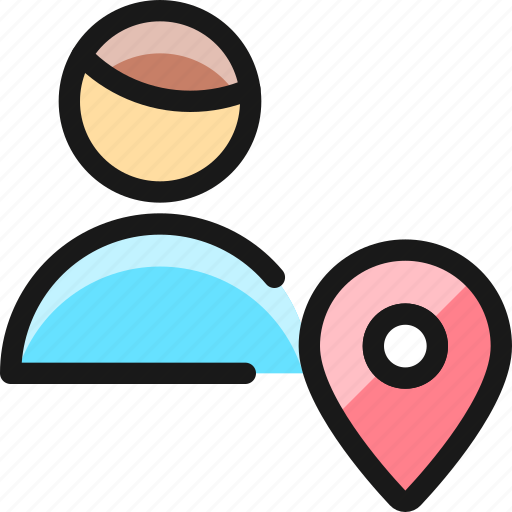 Single, actions, man, location icon - Download on Iconfinder
