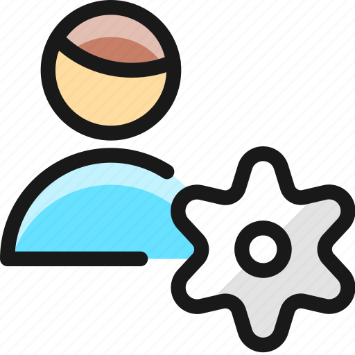 Single, setting, actions, man icon - Download on Iconfinder